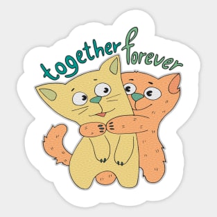 together forever Sticker